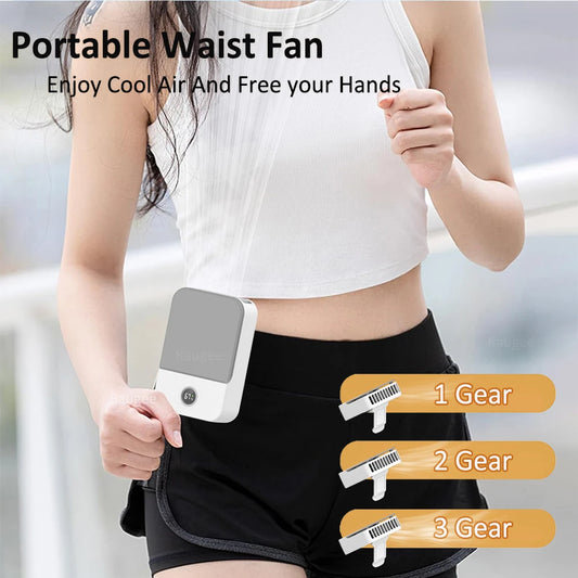 BreezePro Wearable Waist Fan
