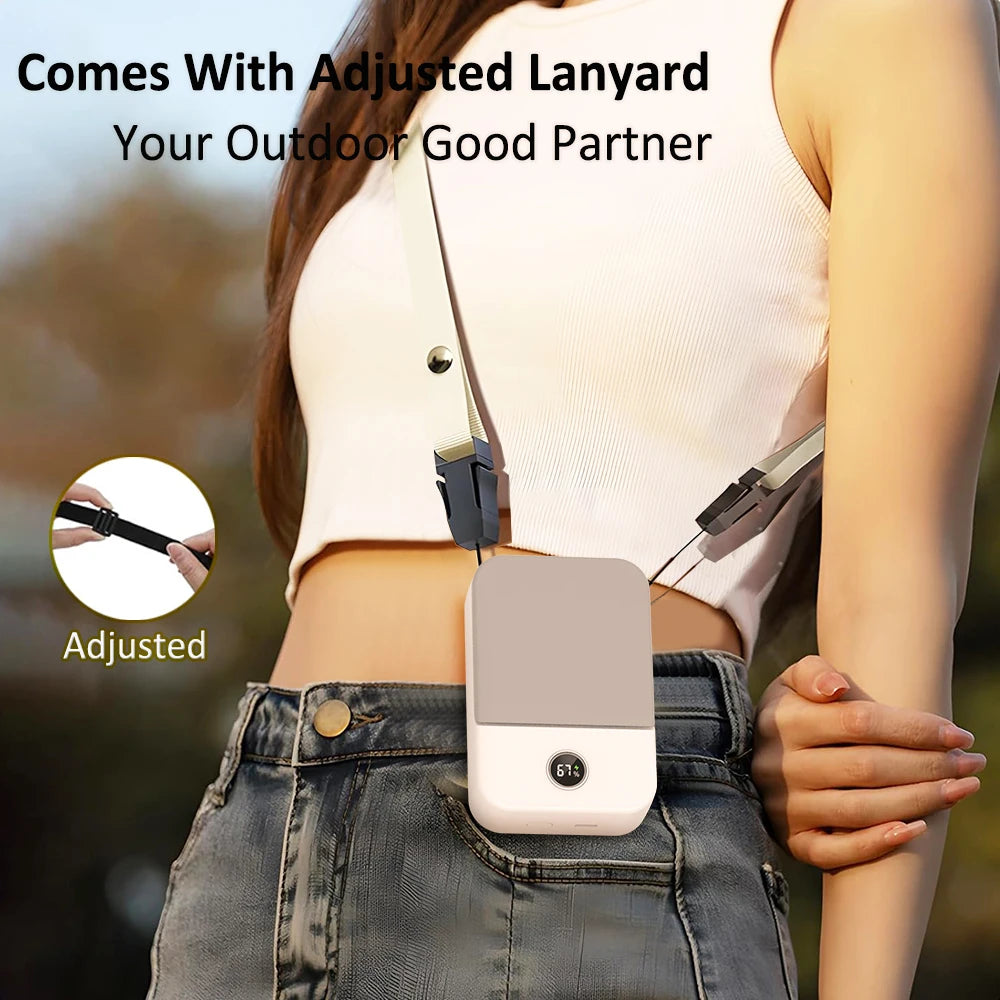 BreezePro Wearable Waist Fan